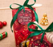 1 miód w kolorowym pudełku na Boże Narodzenie z 1 znakiem zodiaku