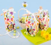 1 miód w kolorowym pudełku na Wielkanoc z 1 znakiem zodiaku