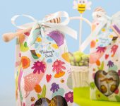 1 miód w kolorowym pudełku na Wielkanoc z 1 znakiem zodiaku