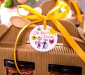 2 miodki w kartoniku na Dzień Babci i Dziadka