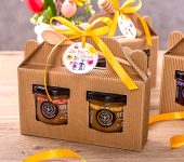 2 miodki w kartoniku na Dzień Babci i Dziadka