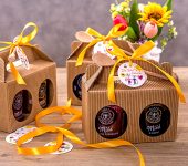 2 miody w kartoniku na Dzień Babci i Dziadka