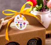 2 miody w kartoniku na Dzień Babci i Dziadka