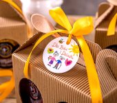 2 miody w kartoniku na Dzień Babci i Dziadka