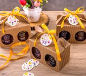 2 miody w kartoniku na Dzień Babci i Dziadka