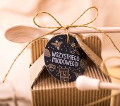 1 duży miód w kartoniku na każdą okazję (2 kolory)