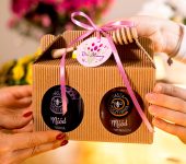 2 miody w kartoniku na Dzień Matki