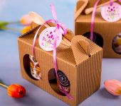 2 miody w kartoniku na Dzień Matki z 1 znakiem zodiaku