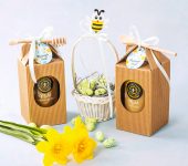 1 duży miód w kartoniku na Wielkanoc