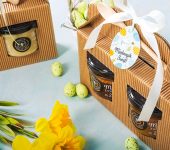 2 miodki w kartoniku na Wielkanoc