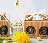2 miody w kartoniku na Wielkanoc
