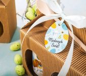 2 miody w kartoniku na Wielkanoc z 1 znakiem zodiaku