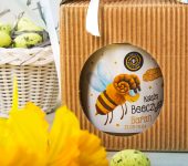 2 miody w kartoniku na Wielkanoc z 1 znakiem zodiaku