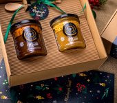 2 miody w pudełku na Boże Narodzenie