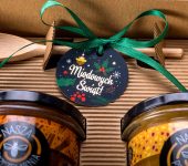 2 miody w pudełku na Boże Narodzenie