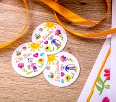 2 miody w pudełku na Dzień Babci i Dziadka