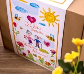 2 miody w pudełku na Dzień Babci i Dziadka z 2 znakami zodiaku