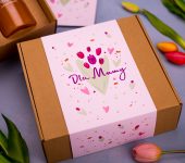 2 duże miody w pudełku na Dzień Matki