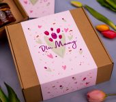 4 miodki w pudełku na Dzień Matki