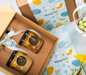 2 miody w pudełku na Wielkanoc