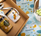 2 miody w pudełku na Wielkanoc z 1 znakiem zodiaku