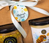 2 miody w pudełku na Wielkanoc z 1 znakiem zodiaku