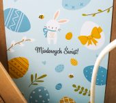 4 miodki w pudełku na Wielkanoc