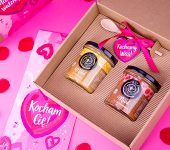 2 miody w pudełku na Walentynki