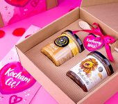 2 miody w pudełku na Walentynki z 1 znakiem zodiaku