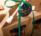 2 miodki w kartoniku na Boże Narodzenie