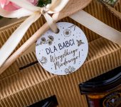 2 miodki w kartoniku na Dzień Babci lub Dziadka