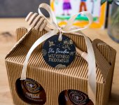 2 miody w kartoniku na Dzień Babci lub Dziadka
