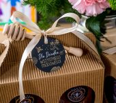 2 miody w kartoniku na Dzień Babci lub Dziadka