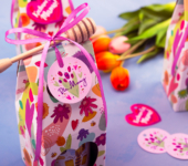 1 miód w kolorowym pudełku na Dzień Matki z 1 znakiem zodiaku