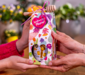 1 miód w kolorowym pudełku na Dzień Matki z 1 znakiem zodiaku