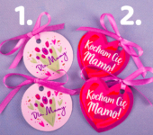 1 duży miód w kartoniku na Dzień Matki