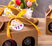 2 miody w kartoniku na Dzień Babci i Dziadka