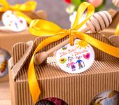 2 miody w kartoniku na Dzień Babci i Dziadka z 1 znakiem zodiaku