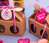 2 miodziki w kartoniku na Dzień Matki