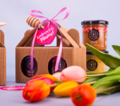 2 miodziki w kartoniku na Dzień Matki