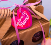 2 miodziki w kartoniku na Dzień Matki