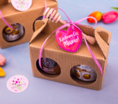 2 miody w kartoniku na Dzień Matki z 1 znakiem zodiaku