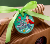 2 miodziki w kartoniku na koniec Roku Szkolnego