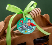 2 miodki w kartoniku na koniec Roku Szkolnego