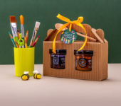 2 miodki w kartoniku na koniec Roku Szkolnego