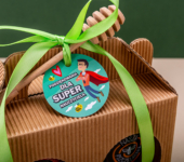 2 miody w kartoniku na Dzień Nauczyciela