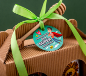 2 miody w kartoniku na Dzień Nauczyciela z 1 znakiem zodiaku