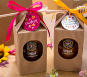 1 duży miód w kartoniku na każdą okazję (3 kolory)