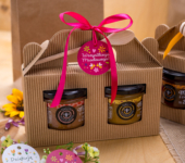 2 miodki w kartoniku na Dzień Kobiet