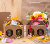 2 miody w kartoniku na Dzień Kobiet
